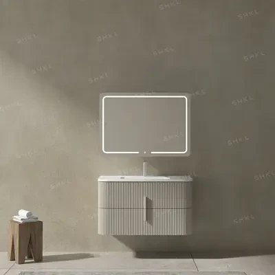 Grey Floating Vanity